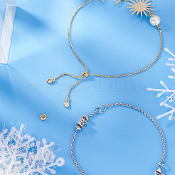 6 шт. 3 цвета 925 бусины из стерлингового серебра STER-PH0002-03