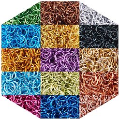 Алюминиевая проволока открыты кольца прыжок&nbsp;ALUM-PH0003-13