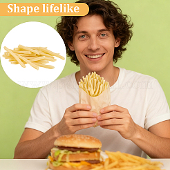 40 Stück PVC-Imitat-Pommes frites&nbsp;AJEW-CN0007-08