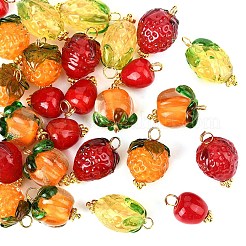 25шт 5 стиля подвески ручной работы лэмпворк&nbsp;PALLOY-YW00073