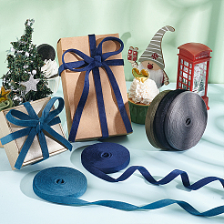 5 пакетик 5-х цветной бархатной ленты OCOR-AR0001-54C