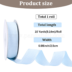 Двусторонняя бархатная лента из полиэстера SRIB-WH20020-040A-04