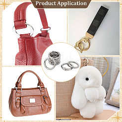 32 шт. Кольца пружинные затворные из сплава&nbsp;FIND-ME0003-23P