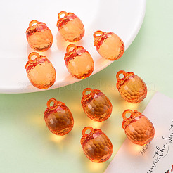 Осенняя тема прозрачные акриловые подвески TACR-T024-04B-921