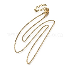 1.5 мм цепочка из нержавеющей стали 304 пшеничного цвета для мужчин&nbsp;LS-STAS-V011-03B-G