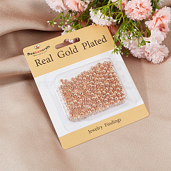 300 шт. 3-х стилевая стойка для гальванизации латунных бусин KK-BBC0011-14