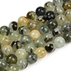 Природные пренит нитей бисера&nbsp;G-P322-48-10mm-01