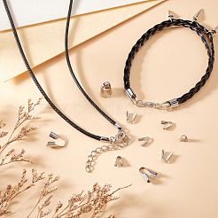 195 шт. 6 стиля наконечников для шнура из нержавеющей стали 304 FIND-GA0004-07