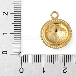 Подвески из нержавеющей стали 304 с эмалью&nbsp;LS-STAS-P408-13G-02