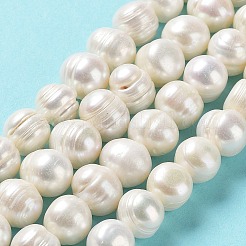 Нити из натурального культивированного пресноводного жемчуга PEAR-E019-12