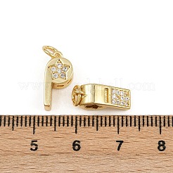 Латунные микро проложить кубического циркония подвески&nbsp;KK-A269-45G