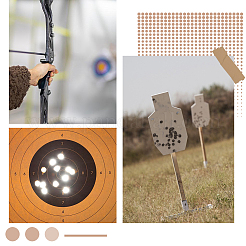 Бумажная мишень доска ремонт порванная аппликация&nbsp;DIY-WH20032-68A