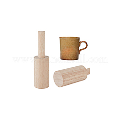 Tassenformen aus Holz&nbsp;WOOD-WH0029-89A