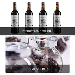 Прозрачная пэт пленка клейкая бумага стикер AJEW-BC0005-28