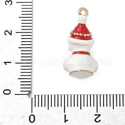 Рождественские эмали сплава подвески&nbsp;ENAM-F156-01G-05