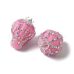 Корона из акриловых страз в форме воздушного шара OACR-S048-03B