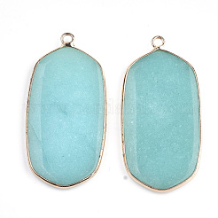 Натурального белого нефрита подвески&nbsp;G-S344-18B