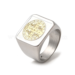 Широкие кольца из нержавеющей стали 304 для мужчин RJEW-P163-02P