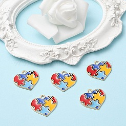 Подвески из эмали и сплава&nbsp;ENAM-YW0002-38A