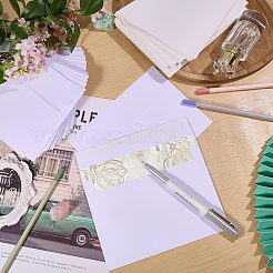 120 biglietto di auguri in carta bianca con 120 buste&nbsp;DIY-CO0001-21A