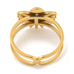 Ионное покрытие (ip) 304 нержавеющая сталь Sun Open манжета кольца компоненты&nbsp;RJEW-A043-01G