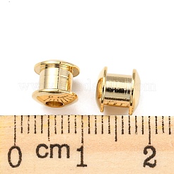 201ステンレスビーズ  コラム  18KGP本金メッキ  7x6.5mm  穴：2.3mm&nbsp;STAS-H180-04G