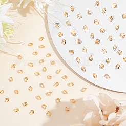 300 шт. латунные защелки на дужках KK-BBC0003-69