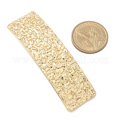 Заколки для волос из сплава с текстурой прямоугольника AJEW-M043-02G