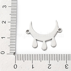 Подвески-шармы из нержавеющей стали 304 с подвесками-подвесками STAS-D202-11P