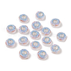 Cabochons décodés alimentaires imitation résine lumineuse&nbsp;RESI-K036-27E