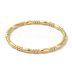 Brazaletes con bisagras de anillo texturizado de acero inoxidable 304 para mujer&nbsp;BJEW-I315-17G