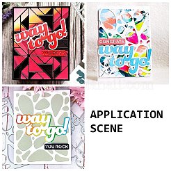 Углеродистая сталь разрезает трафареты&nbsp;LS-DIY-I083-03P