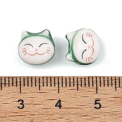 Perles en porcelaine manuelles&nbsp;PORC-F014-02C