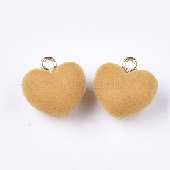 Флокированные акриловые подвески X-FIND-T046-28-07