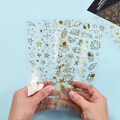 Водостойкие наклейки горячего тиснения&nbsp;DIY-CJ0001-55