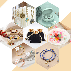 Прямоугольные бархатные мешочки для бижутерии TP-BBC0001-09A-03