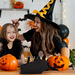 Деревянная подставка для ручек в форме гроба&nbsp;AJEW-WH0481-79