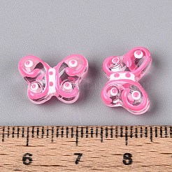 Прозрачные стеклянные бусины&nbsp;GLAA-T025-20E