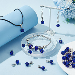 30 шт. европейские подвески из сплава с большим отверстием PALLOY-PH0022-34