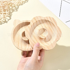 2 шт. 2 стиля браслет из бука и браслета и кольца и подставка для демонстрации бусин AJEW-YW0001-26