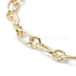 Bracelet chaîne à maillons en laiton pour homme femme&nbsp;BJEW-JB07253