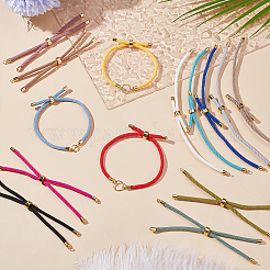 14шт 14 цвета нейлоновый витой шнур для изготовления браслета&nbsp;MAK-ME0001-05