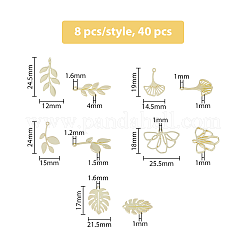 Подвески из сплава 40шт 5 стиля PALLOY-DC0001-03