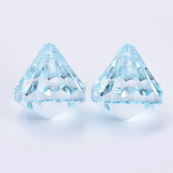 Прозрачные акриловые подвески TACR-Q260-C-V38