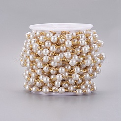 Колье из бисера ручной работы из акрила с имитацией жемчуга&nbsp;CHC-K007-H02