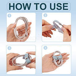 9 шт. 9 стиля органайзеров для шнуров из искусственной кожи&nbsp;AJEW-TA0002-45