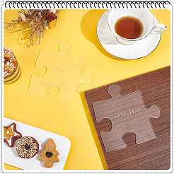 Tapis de tasse en acrylique transparent&nbsp;AJEW--WH0513-03
