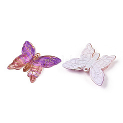 Печатные полупрозрачные акриловые подвески OACR-T028-18B