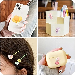 30 шт. 3 стиля макаронных изделий из непрозрачной смолы&nbsp;CRES-YW0002-70