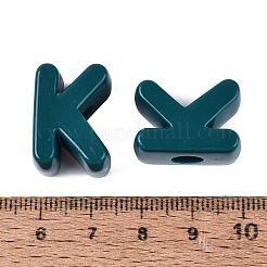 Opake Acrylperlen europäischen&nbsp;OACR-M027-01K-07